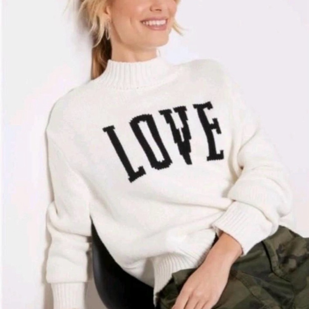Z Supply | Love Intarsia Sweater, size S